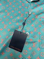 Louis Vuitton blue Monogram Glow Men's short-sleeve shirt - 3