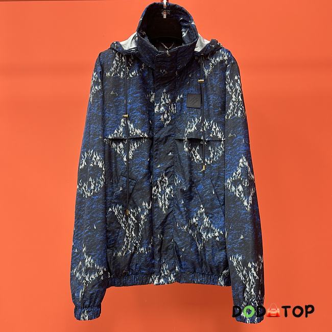 LOUIS VUITTON windproof jacket men blue - 1