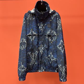 LOUIS VUITTON windproof jacket men blue