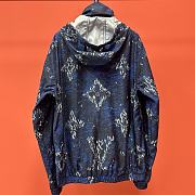 LOUIS VUITTON windproof jacket men blue - 2