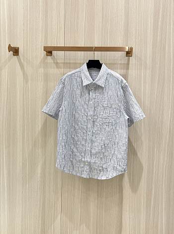 Loewe  Men's short-sleeve shirt blue