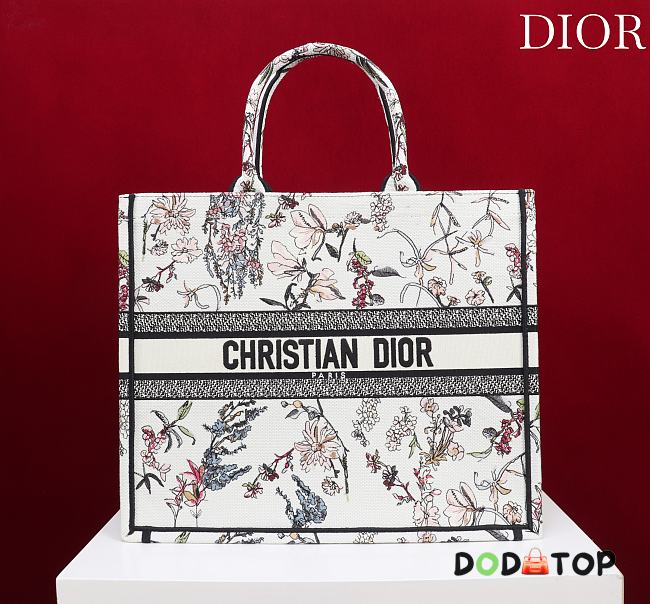 Dior Book Tote large bag size 41x35x18cm - 01 - 1