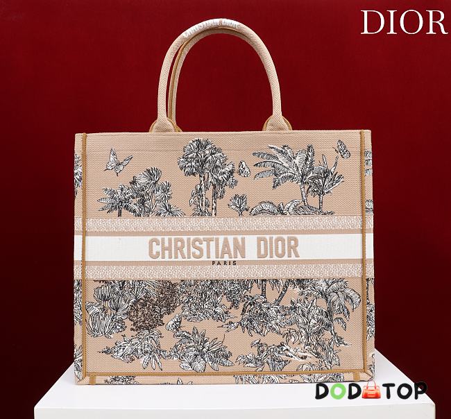 Dior Book Tote large bag size 41x35x18cm - 02 - 1