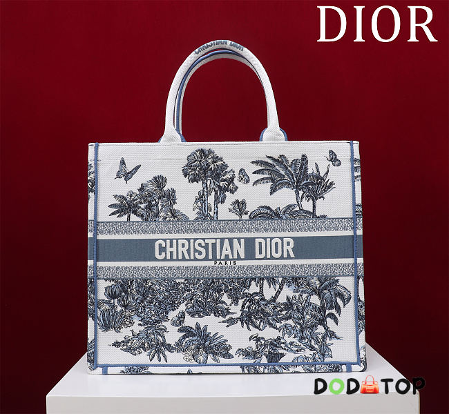 Dior Book Tote large bag size 41x35x18cm - 06 - 1
