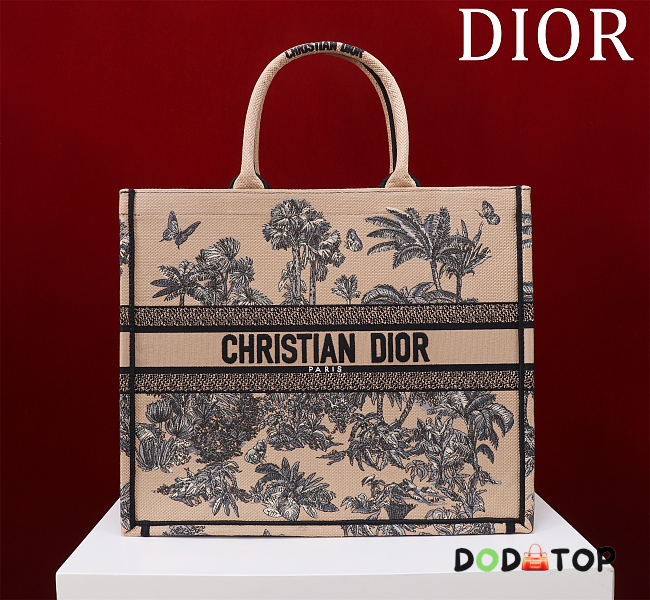 Dior Book Tote large bag size 41x35x18cm - 07 - 1