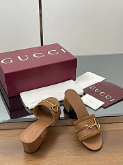 Gucci sandal brown - 6