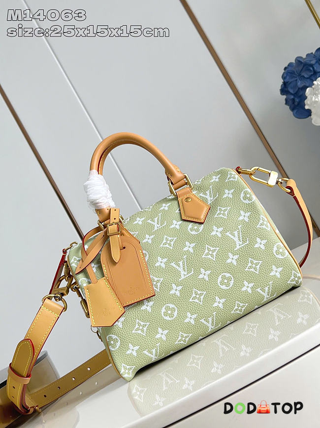 Louis Vuitton speedy p9 bandoulière 25 monogram leather  size 25 x 15 x 15cm - 1