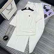 Chanel women's sportswear set white - 1