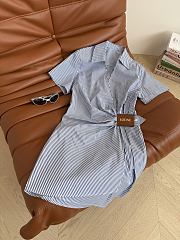 Loewe shirt dress blue - 1