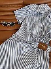 Loewe shirt dress blue - 6