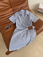 Loewe shirt dress blue - 2