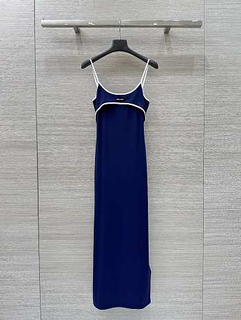 MiuMiu Strappy dress women blue