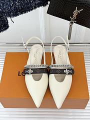 LV Vibe Slingback Flat Ballerina - 02 - 4