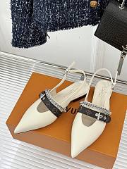 LV Vibe Slingback Flat Ballerina - 02 - 6