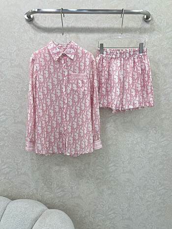 Dior women's sportswear set pink