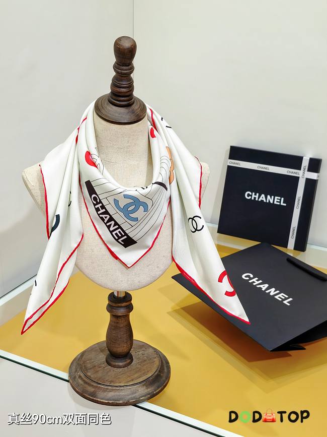 Chanel Scarf - 90X90- 11 - 1