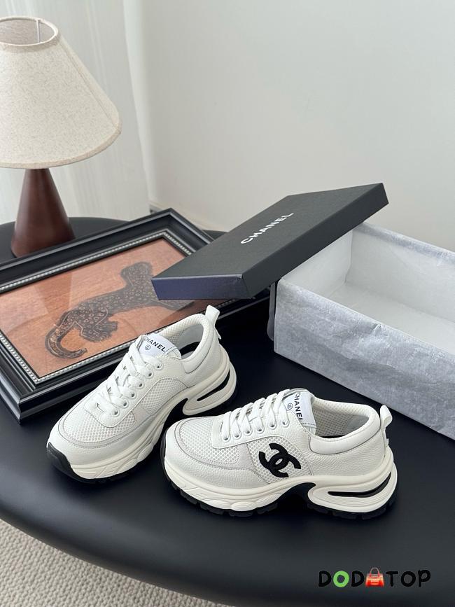 Chanel sneaker logo black  - 1