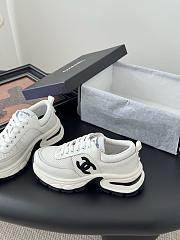 Chanel sneaker logo black  - 6