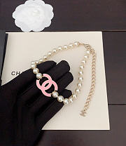 Chanel necklace logo cc - 4
