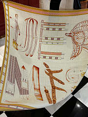 Hermes Scarf 140X140cm - AB - 4
