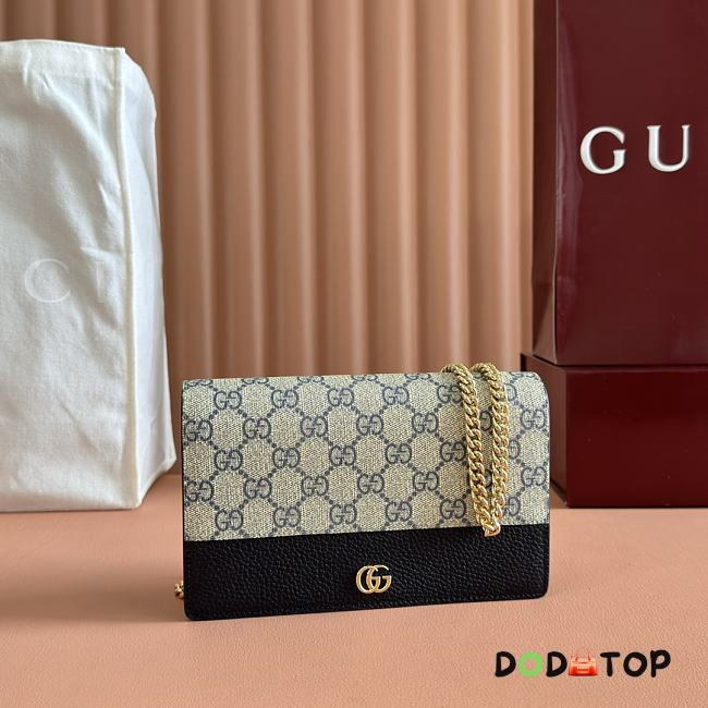 Gucci chain bag black size 20x12.5x4cm  - 1