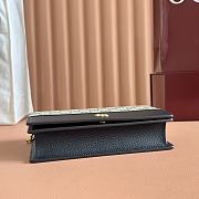 Gucci chain bag black size 20x12.5x4cm  - 4