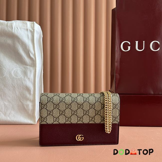 Gucci chain bag red size 20x12.5x4cm - 1