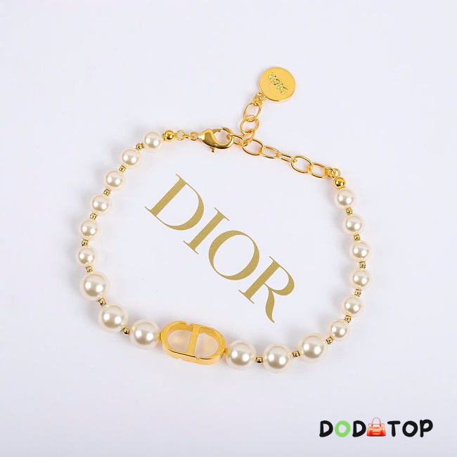 Dior necklace logo CD - 1