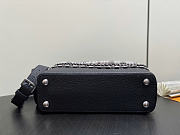 Louis Vuitton Capucines BB Handbag M12345 Black silver Size 17.3x9x27cm - Code PINGREE (25%) - 5