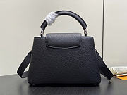Louis Vuitton Capucines BB Handbag M12345 Black silver Size 17.3x9x27cm - Code PINGREE (25%) - 4