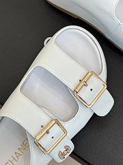 Chanel sandals white women - 4