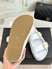 Chanel sandals white women - 3