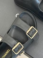 Chanel sandals black women - 4