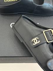 Chanel sandals black women - 2
