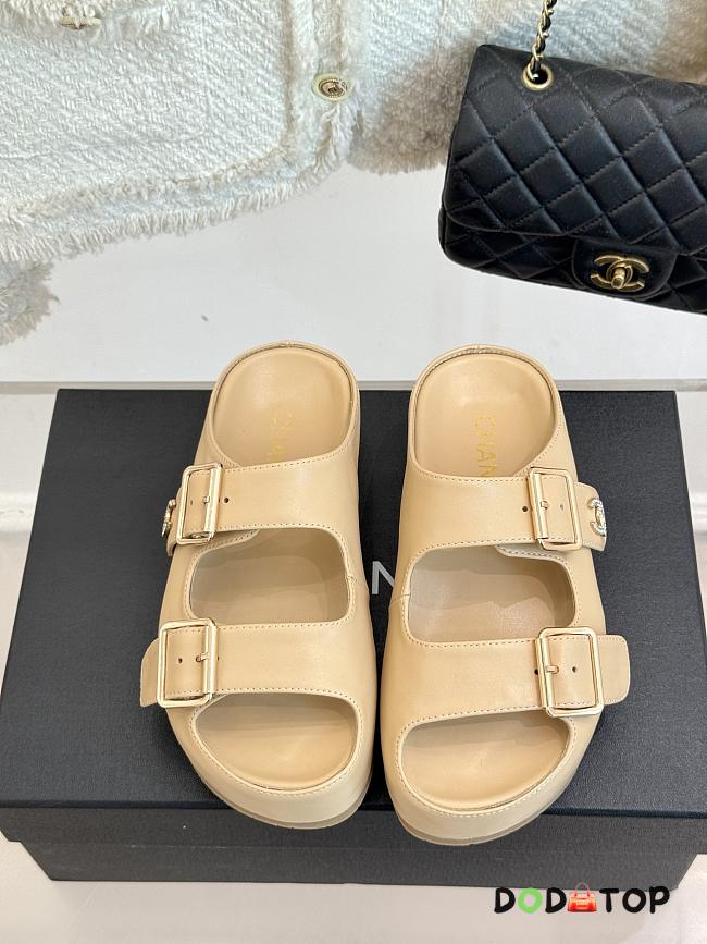 Chanel sandals beige women - 1