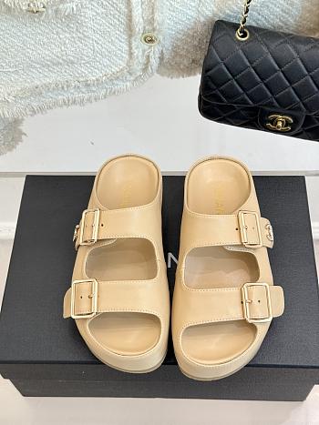Chanel sandals beige women