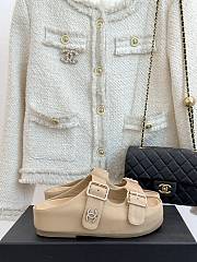 Chanel sandals beige women - 4