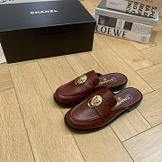 Chanel loafers red women - 2