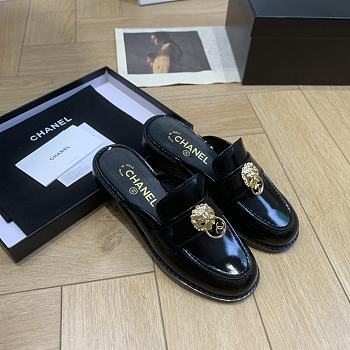 Chanel loafers black women