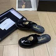 Chanel loafers black women - 3