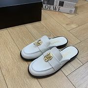 Chanel loafers white women - 3