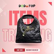 Chanel hobo black bag size 25cm - 1