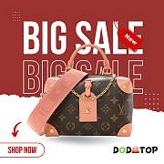LOUIS VUITTON PETITE MALLE SOUPLE M45531 SIZE  20X12X9.5cm - 1