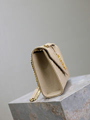 YSL Envelope beige bag size 24×17.5×6cm  Code VNA (25% off) - 2