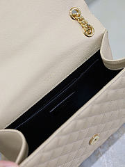 YSL Envelope beige bag size 24×17.5×6cm  Code VNA (25% off) - 3
