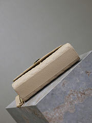 YSL Envelope beige bag size 24×17.5×6cm  Code VNA (25% off) - 4