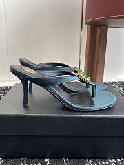 SAINT LAURENT Bridget Sandal green - 6
