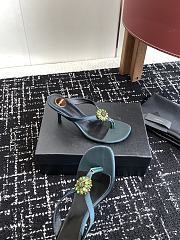SAINT LAURENT Bridget Sandal green - 5