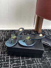SAINT LAURENT Bridget Sandal green - 3