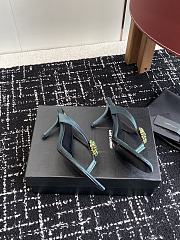 SAINT LAURENT Bridget Sandal green - 2